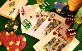Bingo card grid interface on casino togel with numbered squares and marked entries
